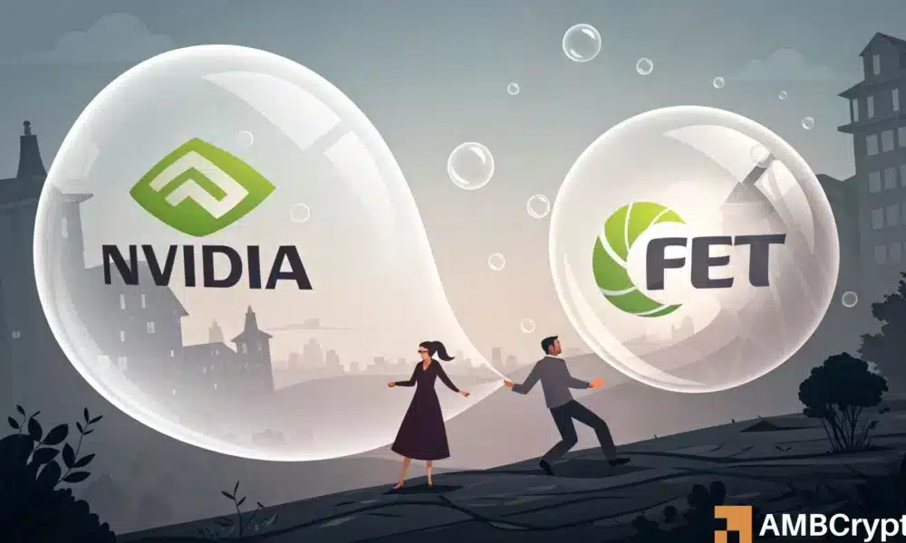 FET: 2 on-chain metrics show the TRUE cost of AI panic