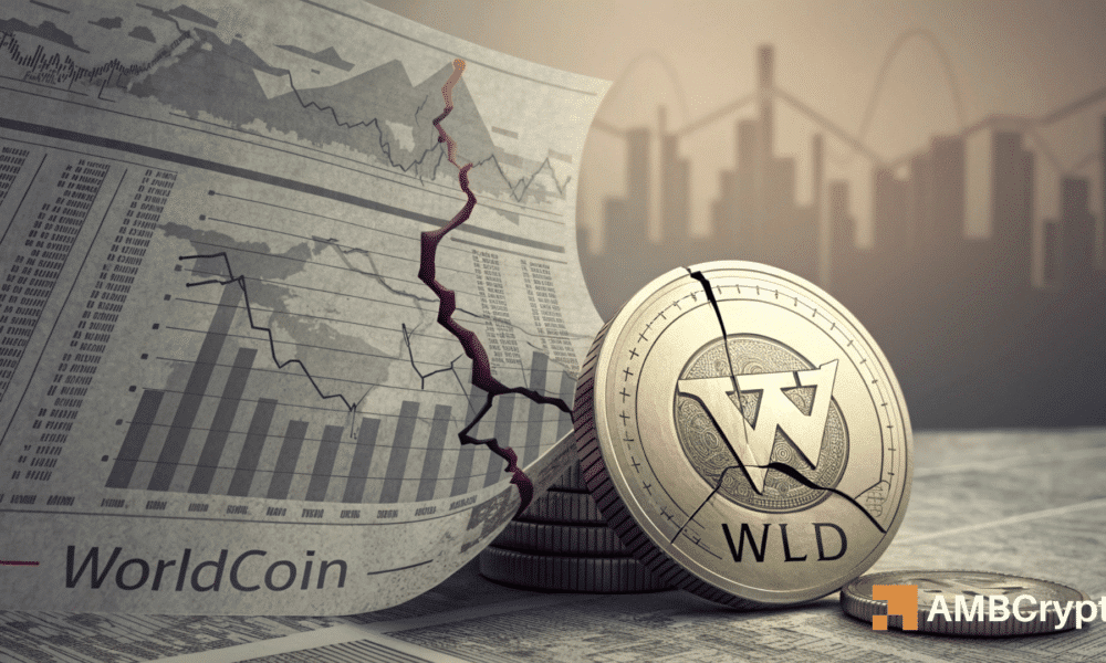 Worldcoin crashes 14% – Will regulatory crackdowns pull WLD further?