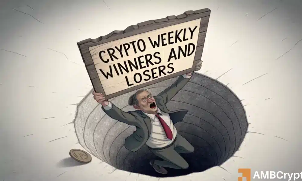 Crypto market’s weekly winners and losers – MYX, PI, DASH, STRK