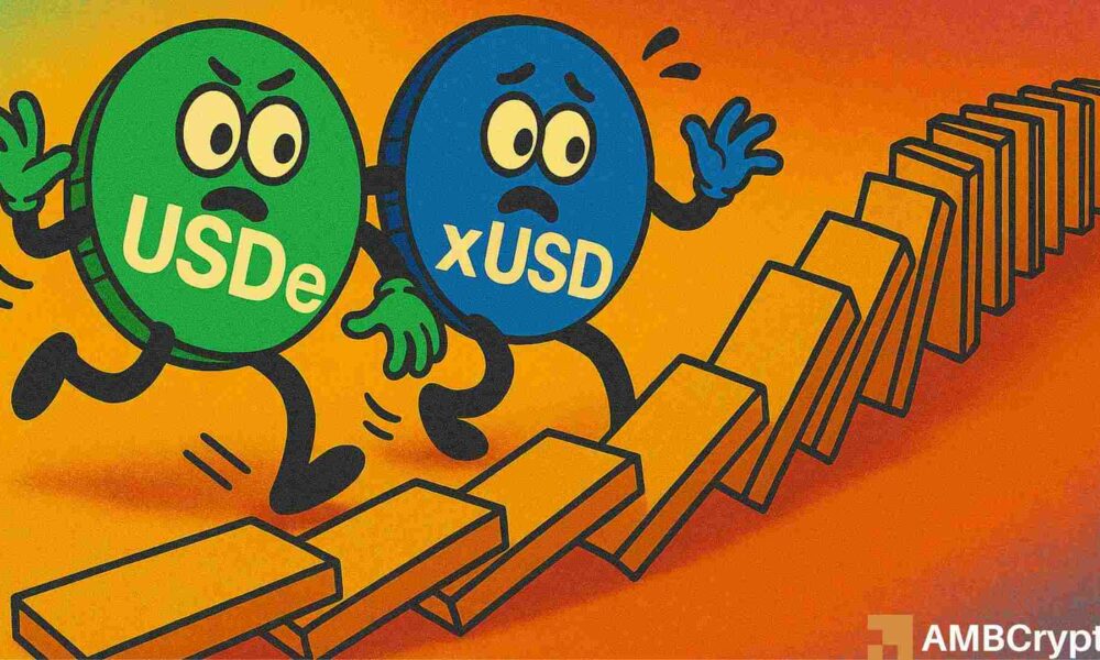 Stablecoin de-pegs: USDe, xUSD, and the aftermath of the October market crash