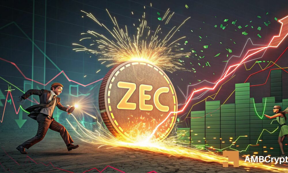 Zcash surges after Bitget listing – Will ZEC retest $605 next?