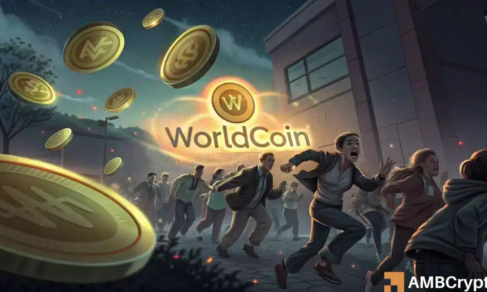 Worldcoin team triggers panic after shifting $25.6 mln WLD: Will $0.55 hold?