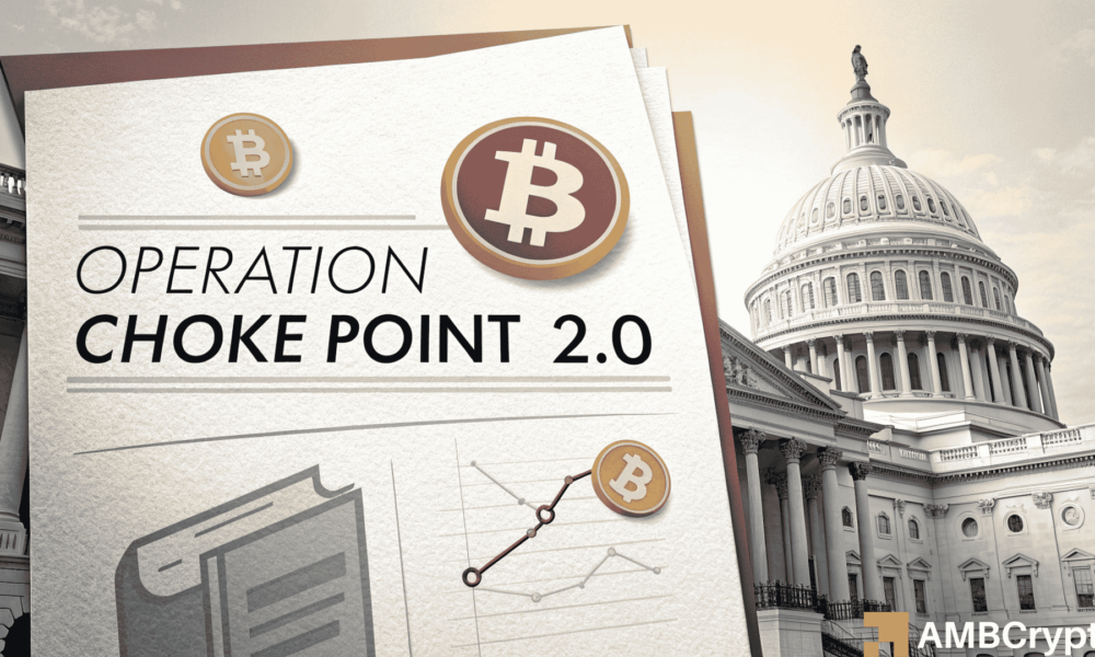 House report documents Biden-era “Operation Choke Point 2.0” crypto debanking