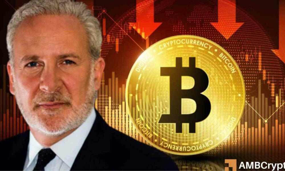 Will more people sell BTC? Peter Schiff unpacks his ‘biggest Bitcoin mistake’